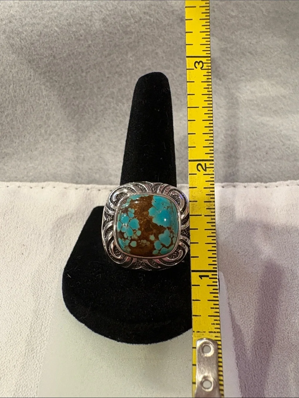 #8 Turquoise Ring set in Sterling Silver